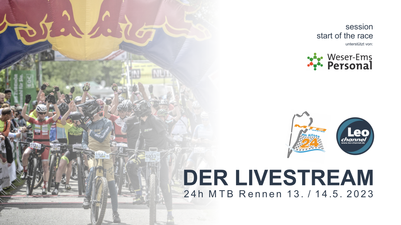 24 h MTB Rennen am Alfsee - der Livestream: Start of the Race
